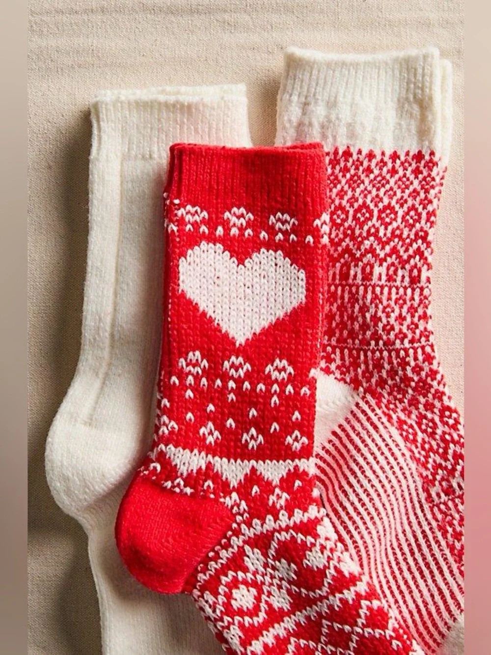 NWT! FP Free People Nordic Knit Sock Bundle